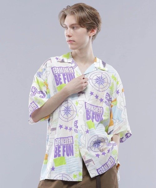 【SALE／50%OFF】GSC MENS SELECT MANASTASH/マナスタッシュ MANALOHA SHIRTS '24 (MENS) ゴースローキャラバン トップス シャツ・ブラウス【送料無料】