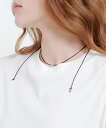kiehtova kiehtova/BEANS CORD CHOKER/ビーンズ コードチョーカー セットアップセブン アクセサリー・腕時計 チョーカー