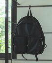 B:MING by BEAMS 【別注】PACKING / メタルシルバー ジップ 2ポケット バックパック ビーミング ライフストア バイ ビームス バッグ その他のバッグ ブラック【送料無料】