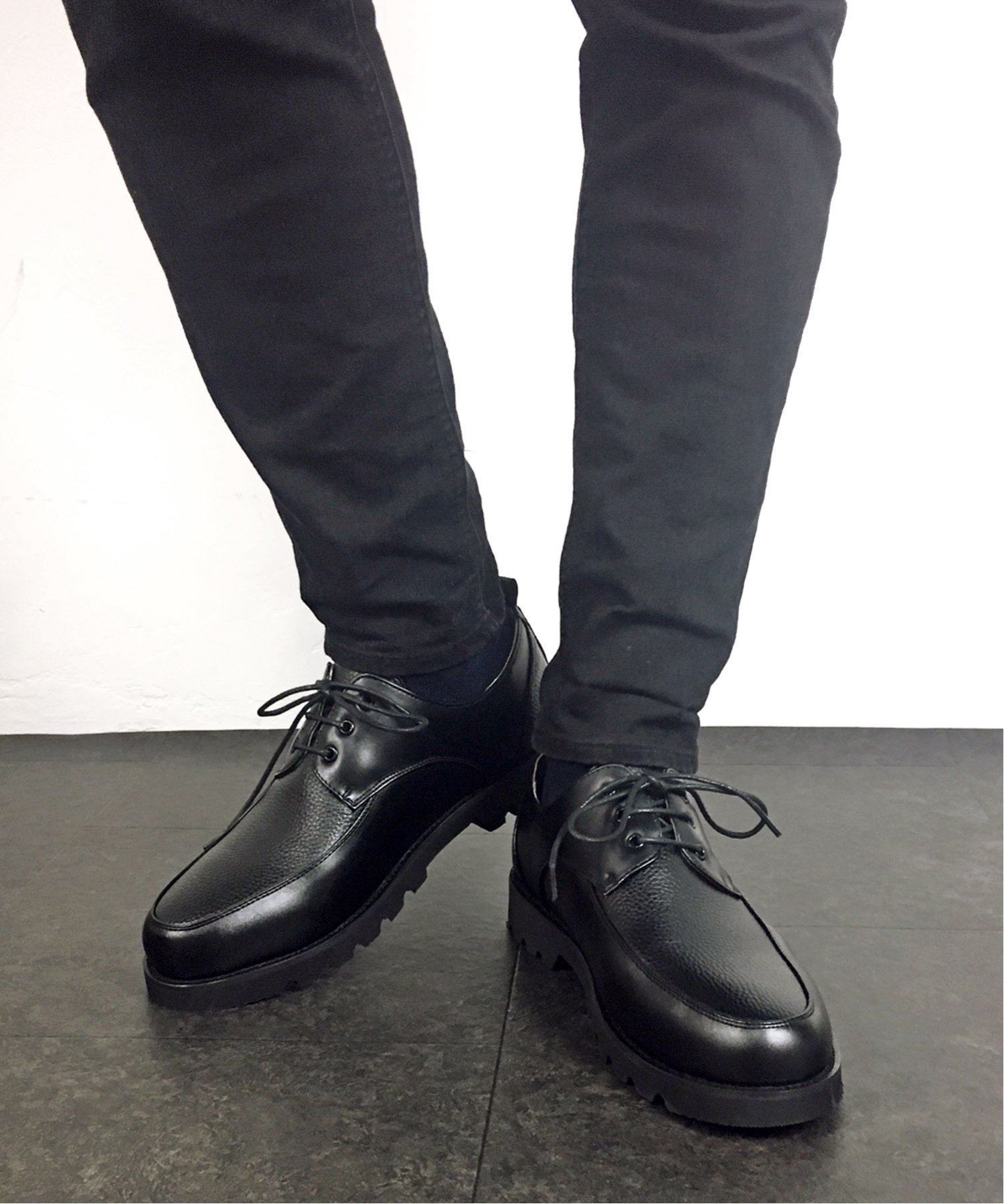 【SALE／10%OFF】Dedes メンズ セットアップ オフィスカジュアル 3ホールシューズ ☆6310 サンエーフットウェアー シューズ・靴 レースアップ・ドレスシューズ ブラック【送料無料】