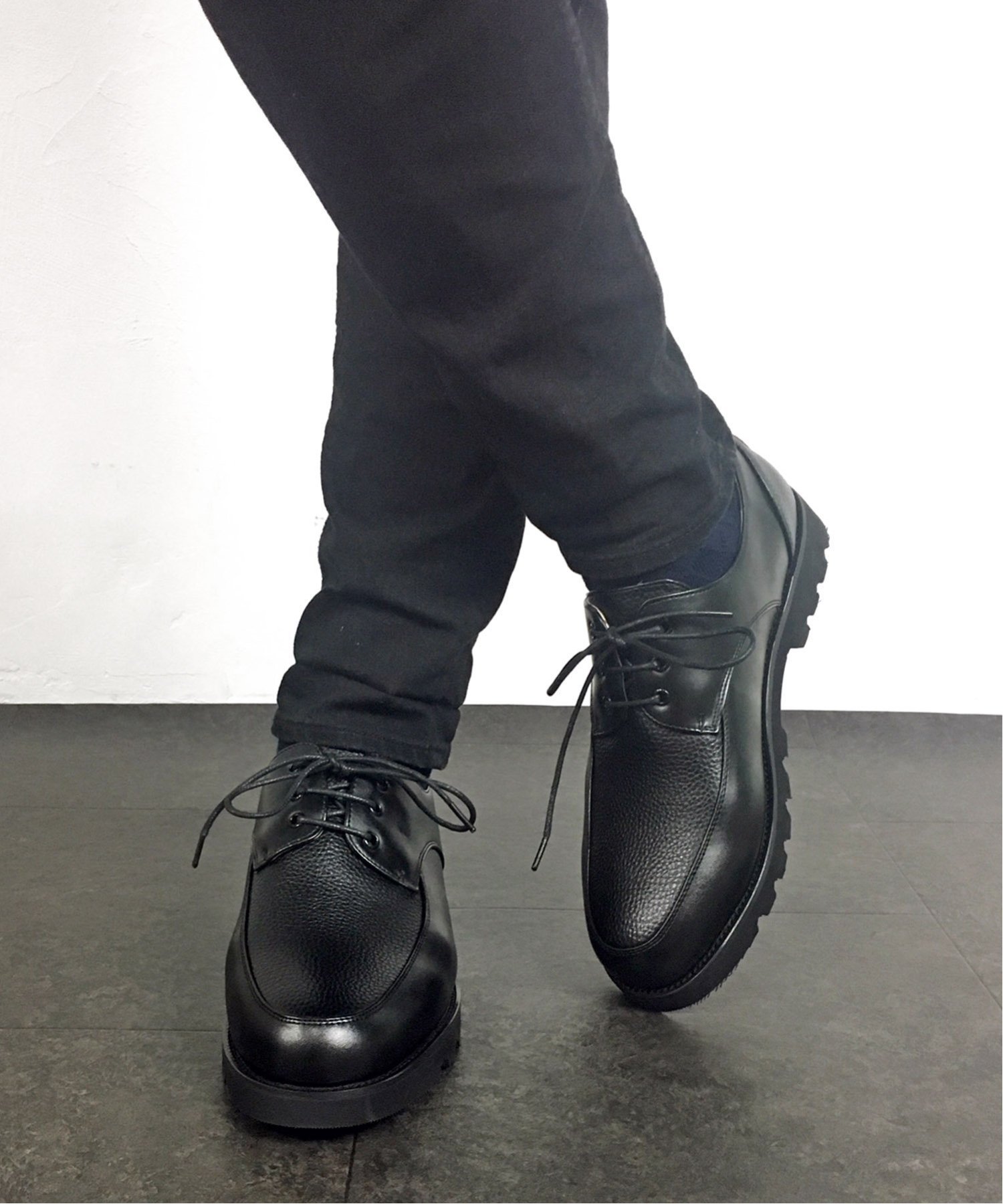 【SALE／10%OFF】Dedes メンズ セットアップ オフィスカジュアル 3ホールシューズ ☆6310 サンエーフットウェアー シューズ・靴 レースアップ・ドレスシューズ ブラック【送料無料】