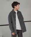 【SALE／20%OFF】GLOBAL WORK 大人見えデニムシャツ/AND YUA ANY/983931 グローバルワーク トップス シャツ・ブラウス ブラック ブルー