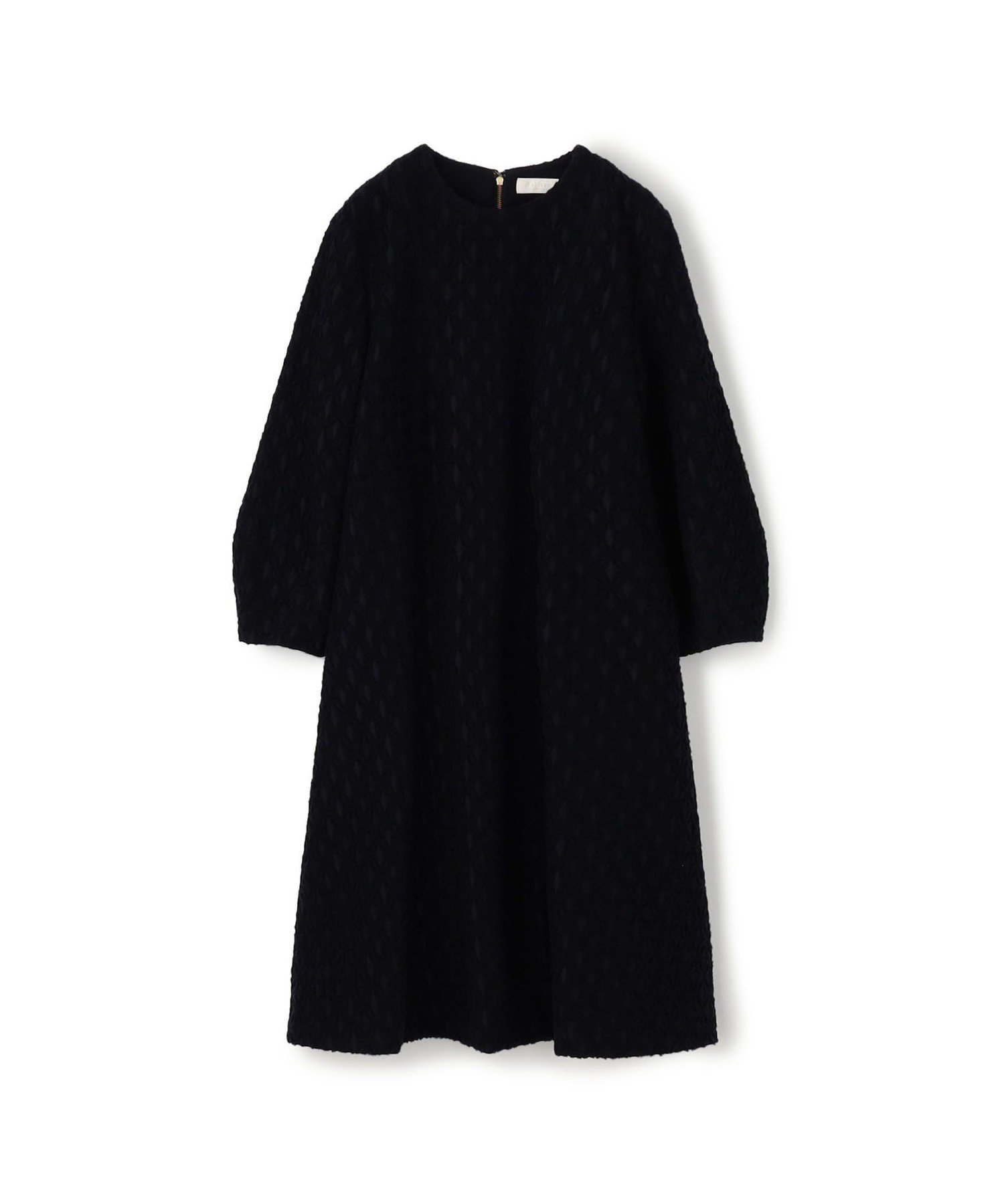 楽天Rakuten FashionBallsey モールヤーンジャカード Aラインワンピース トゥモローランド ワンピース・ドレス ワンピース ネイビー【送料無料】