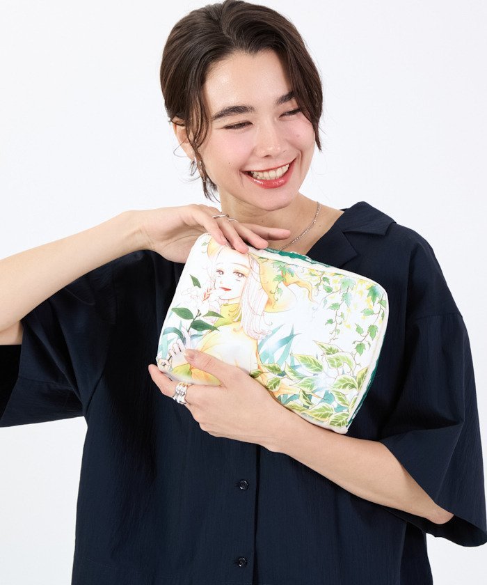 LeSportsac 【公式】レスポートサック ポーチ 7121HE80 LeSportsac レスポートサック 財布・ポーチ・ケース ポーチ グリーン【送料無料】のサムネイル