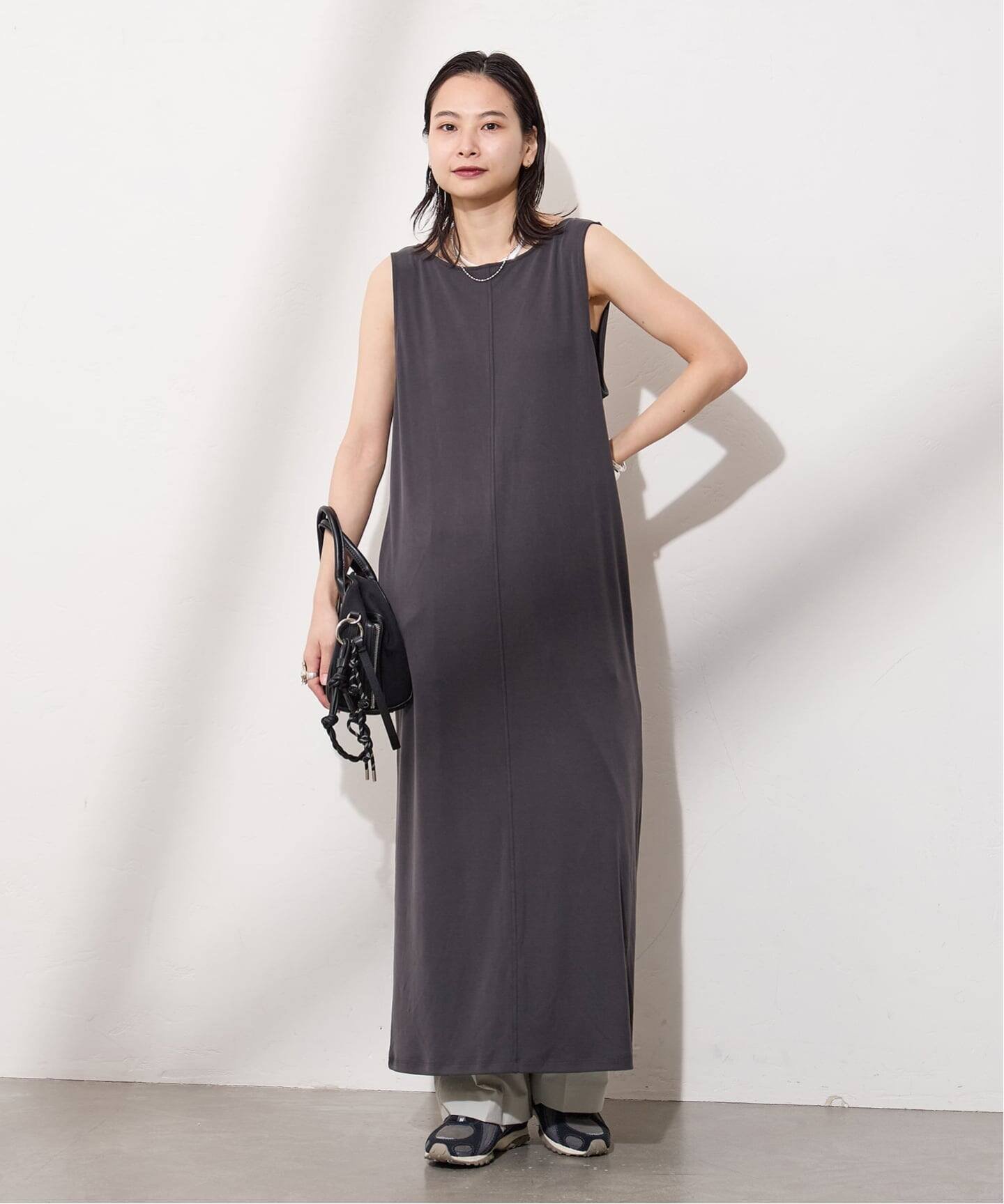 JOURNAL STANDARD SANDWASH 2WAY Iライン ワンピース ジャーナル スタンダード ワンピース・ドレス ワンピース ベージュ ブラック