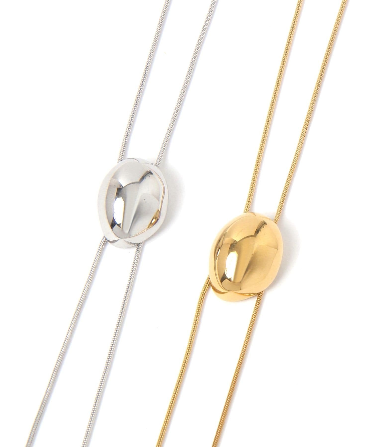 GLOBAL WORK ステンレストップスライドネックレス/682635 グローバルワーク アクセサリー・腕時計 ネックレス シルバー ゴールド stylife-15715842 Rakuten Fashion サンプル画像3