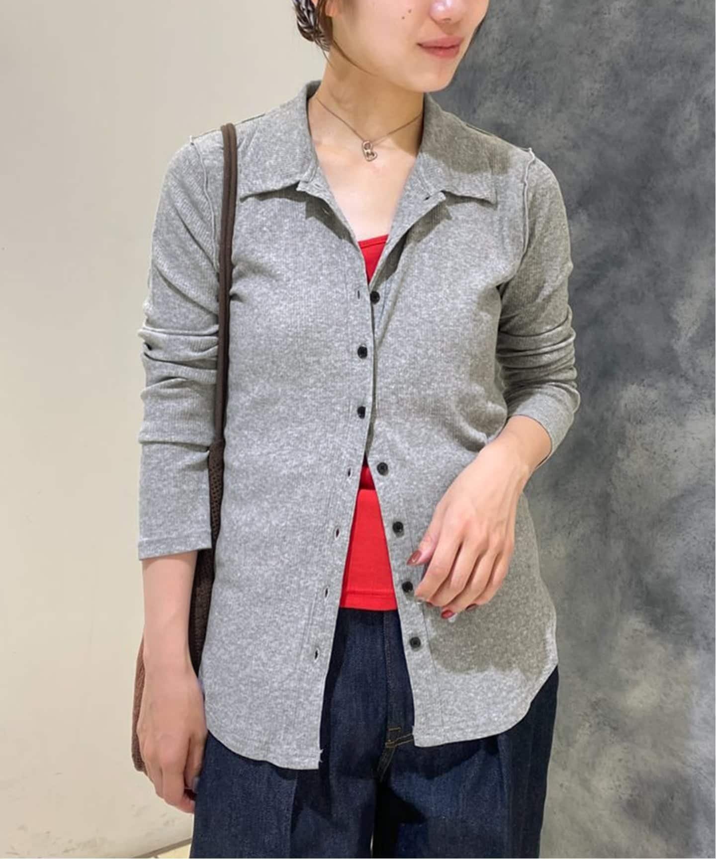 JOURNAL STANDARD SHEER SKIN シャツ ジャーナル スタンダード トップス カットソー・Tシャツ ホワイト グレー ネイビー