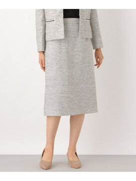 【SALE/70%OFF】LEPSIM H/ツイードタイトSK レプシィム スカート タイトスカート ネイビー ホワイト