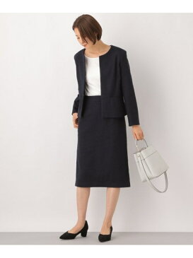 【SALE/70%OFF】LEPSIM H/ツイードタイトSK レプシィム スカート タイトスカート ネイビー ホワイト