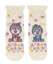 ANPANMAN KIDS COLLECTION APKC/(K)ドキンちゃん コキンちゃん小花柄ソックス アンパンマンキッズコレクション 靴下・レッグウェア 靴下 ホワイト ピンク