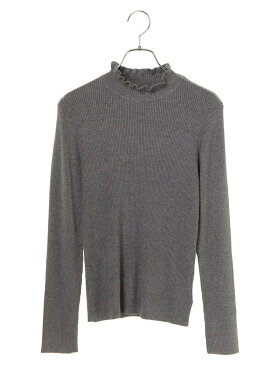 【SALE/80%OFF】earth music&ecology Premium Label フリルリブニットプルオーバー アースミュージック&エコロジー ニット【RBA_S】【RBA_E】