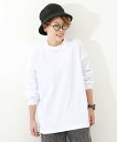 devirock 綿100% お洗濯してもよれにくい ビッグシルエット 袖リブ 大人 長袖Tシャツ 25AW デビロック トップス カットソー・Tシャツ グリー...