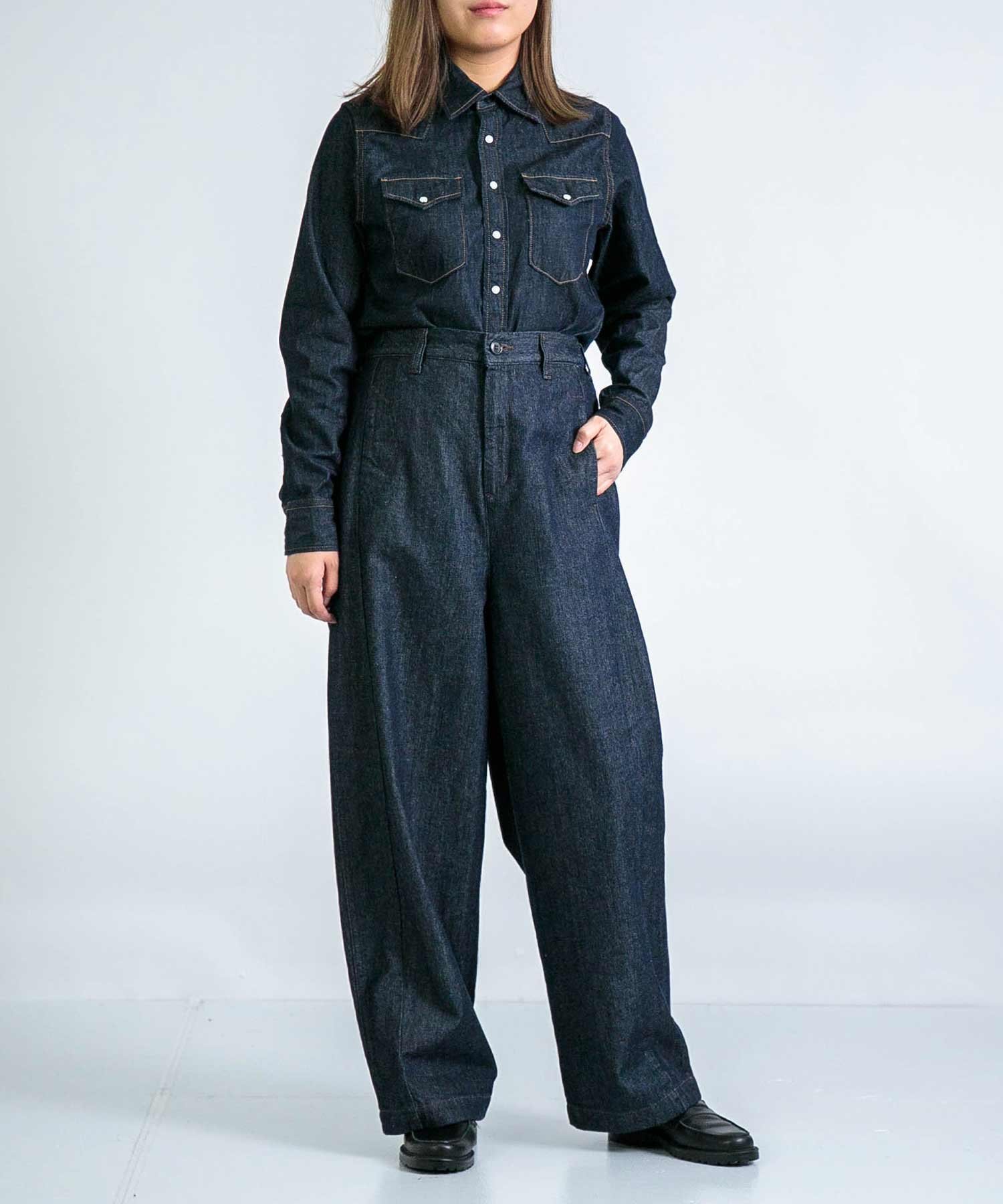 【SALE／30%OFF】D.M.G. 10ozデニム ボリュームペインターパンツパンツ ドミンゴ パンツ ジーンズ・デニムパンツ ネイビー【送料無料】