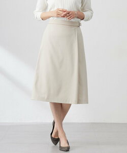 【SALE/50%OFF】J.PRESS LADIES L 【洗える】CARREMAN 2WAY Aライン スカート ジェイプレス スカート ロング・マキシスカート ブルー ベージュ ブラック【送料無料】