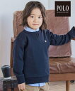 SLAP SLIP 【POLO BCS(ポロ・ビーシーエス)*SLAP SLIPコラボ】【お揃い】胸刺しゅうバックプリントトレーナー(80cm~140cm) ベ...