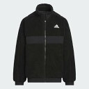 【SALE/30%OFF】adidas 【公式】アディダス adidas キッズ ワーディングパック ルーズフィット ボア フルジップジャケット アディダス ジ...