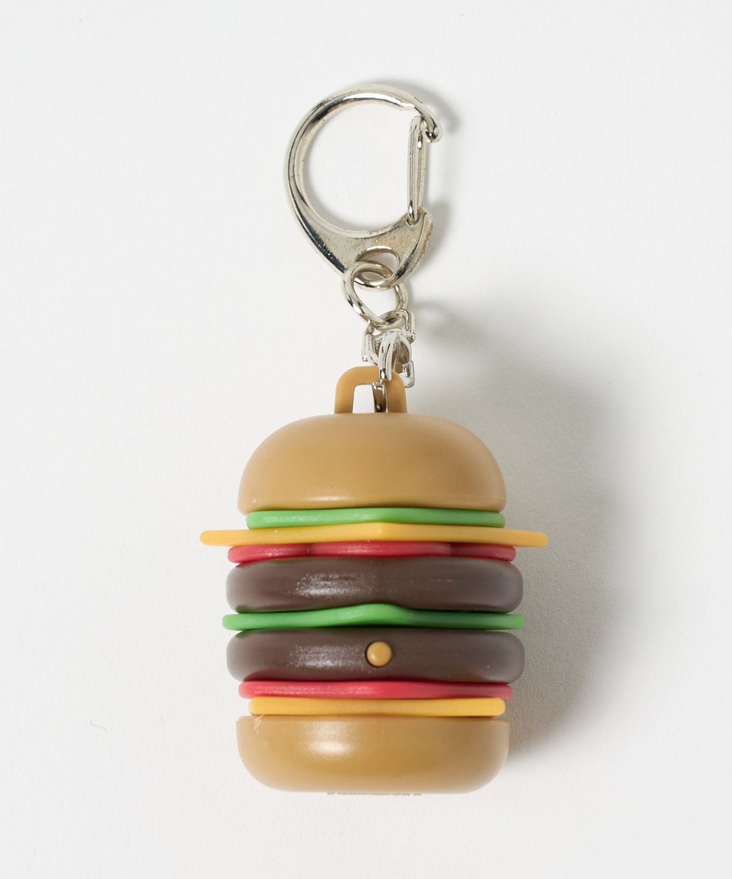 UNITED ARROWS green label relaxing ＜KIKKERLAND＞バーガー キーホルダー ユナイテッドアローズ グリーンレーベルリラクシング ファッション雑貨 チャーム・キーチェーン ブラウン