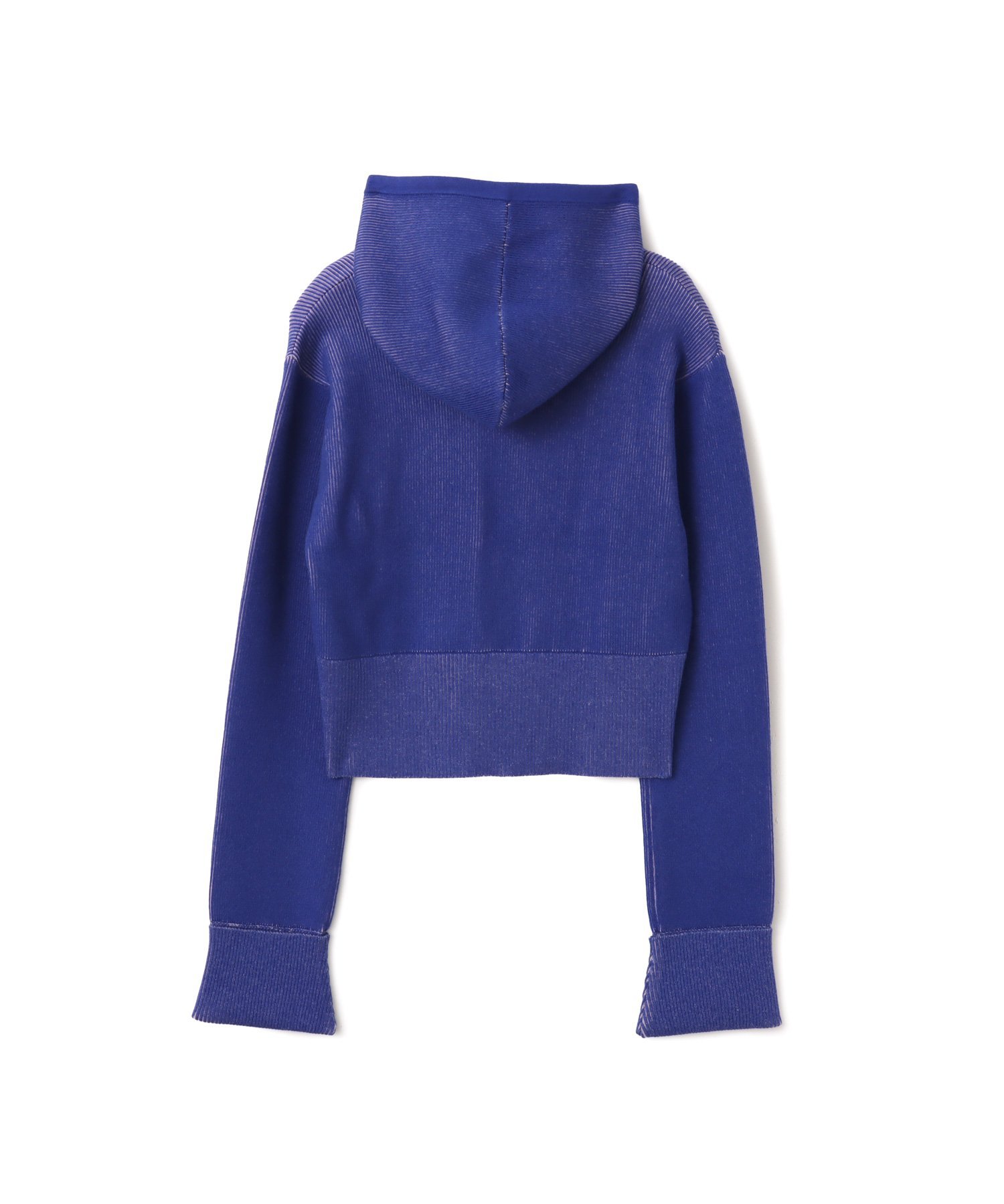 atmos pink atmos pink Plating Knit Hoodie BLUE アトモス トップス ニット ブルー
