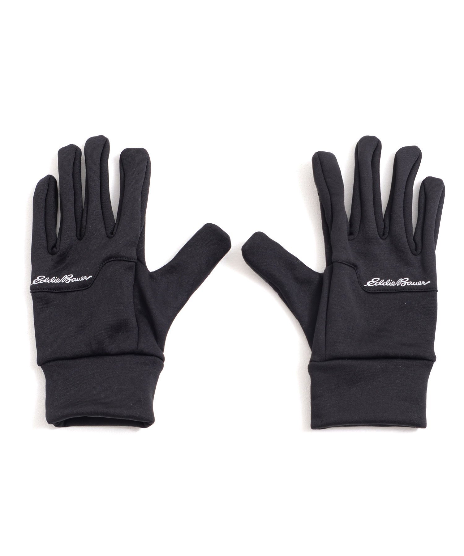 Eddie Bauer ストレッチグローブ/STRETCH GLOVE エディーバウアー ファッション雑貨 手袋 ブラック ブルー