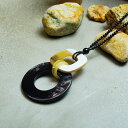 Liliane Burty Eclat 【一部店舗・オンラインショップ限定】ホーンオニキス マグネットネックレス リリアンビューティ エクラ アクセサリー・腕時計 ネックレス ブラック【送料無料】
