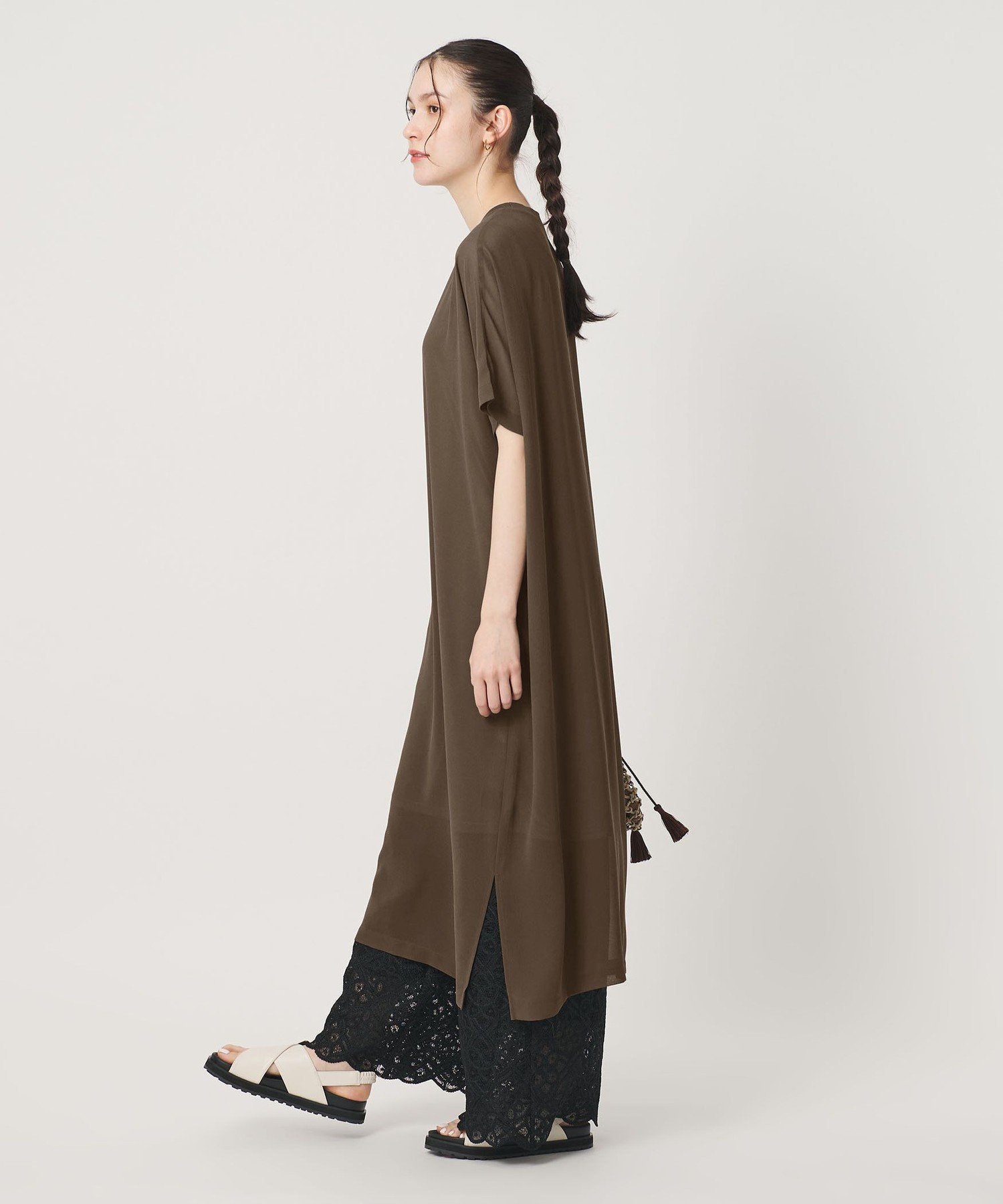 【SALE／15%OFF】BEAUTY&YOUTH UNITED ARROWS シフォンレイヤード ドルマンスリー...