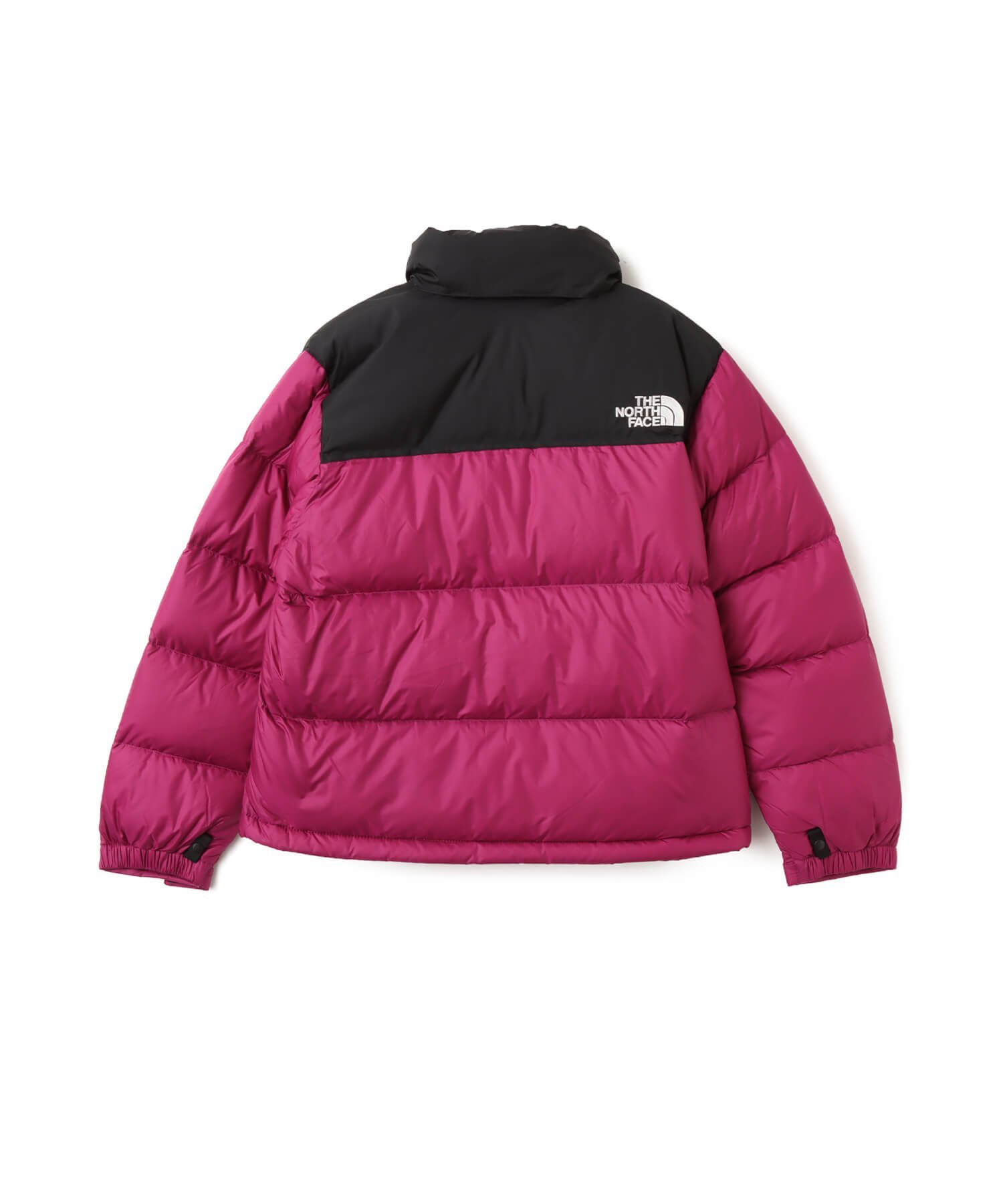 THE NORTH FACE Womens Short Nuptse Jacket ブラックxロックスバリーピンク アトモス ジャケット・アウター その他のジャケット・アウター ピンク