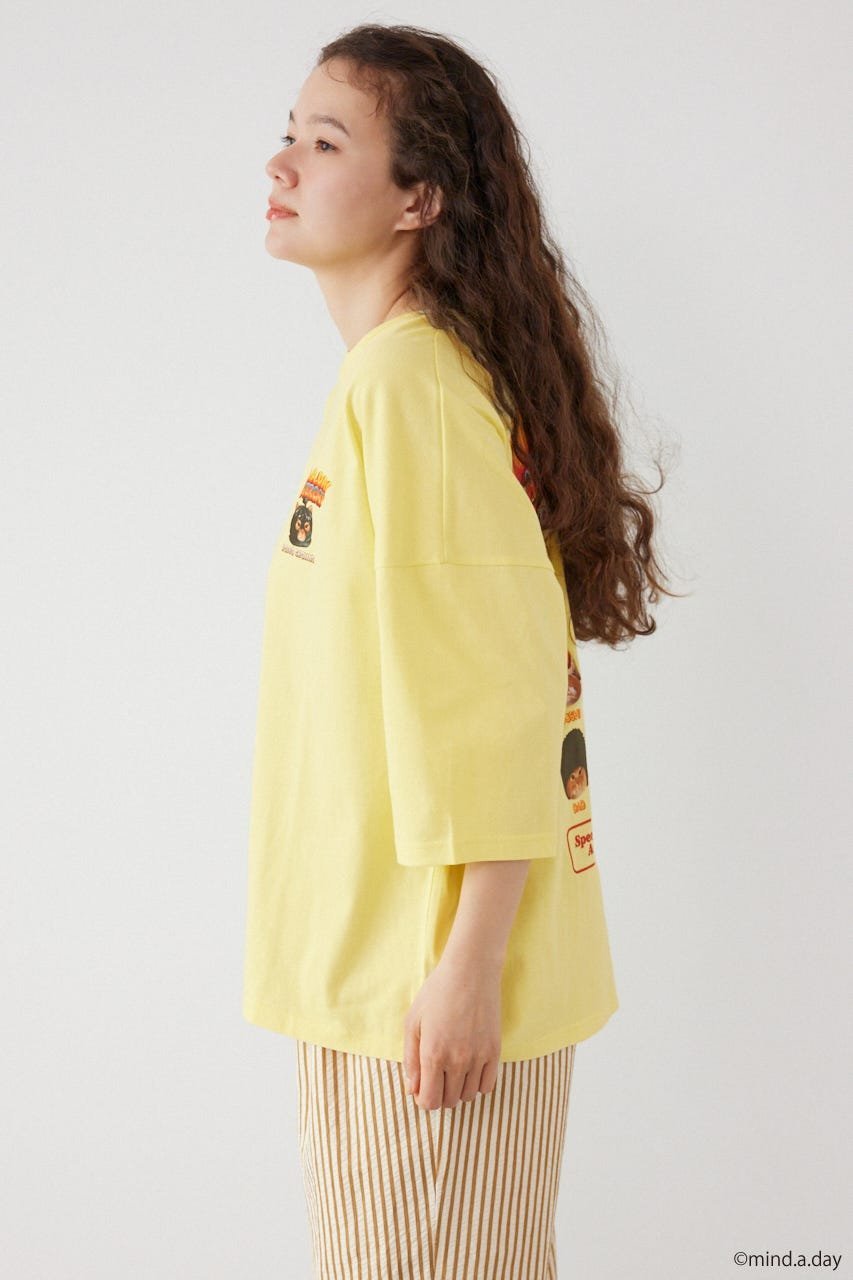 RODEO CROWNS WIDE BOWL (MIND.A.DAY)SPECIAL FOODS Tシャツ ロデオクラウンズワイドボウル トップス カットソー・Tシャツ イエロー
