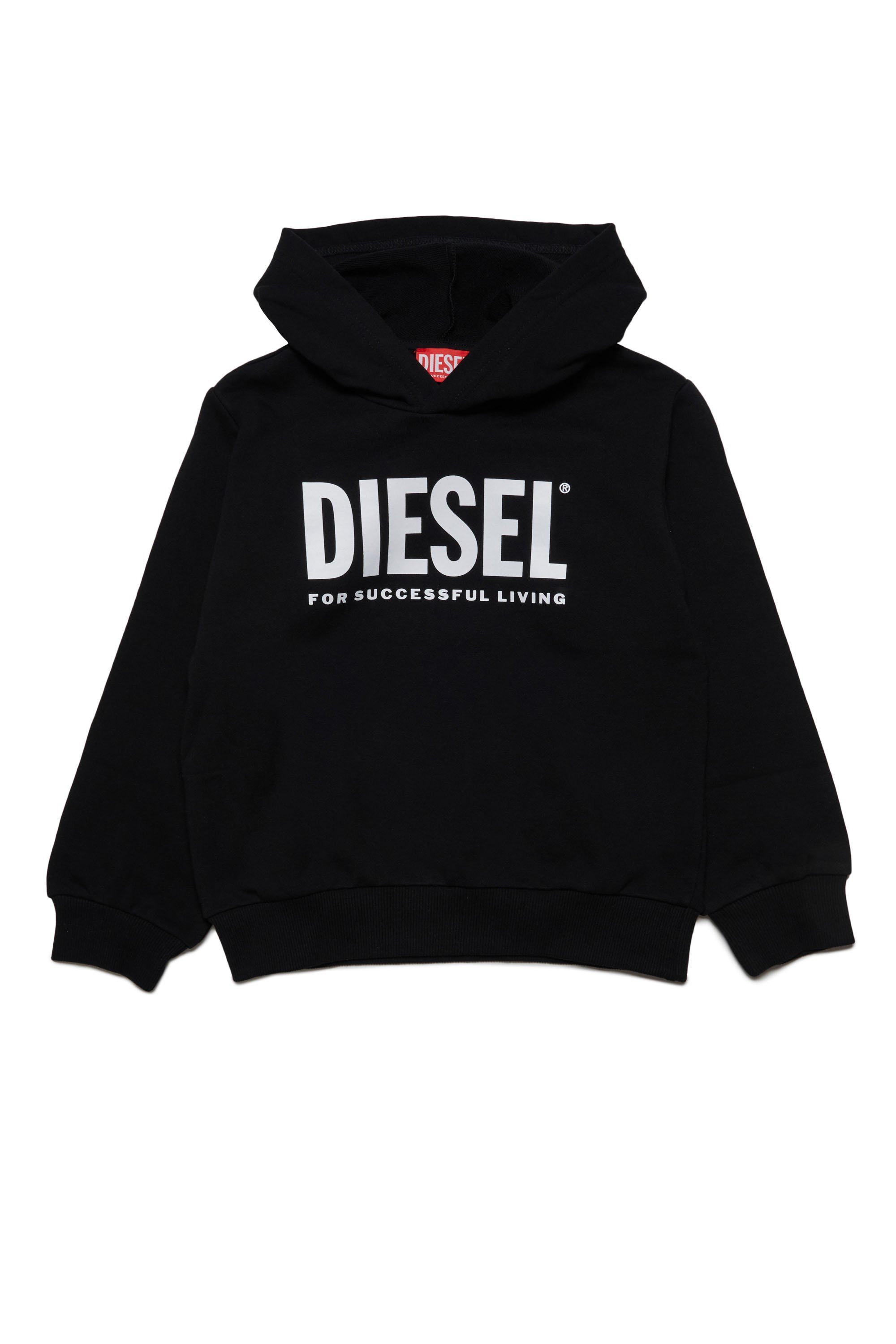 DIESEL キッズ フーディースウェット ロゴ ディーゼル トップス パーカー フーディー ブラック グレー グリーン ブルー ピンク レッド【送料無料】