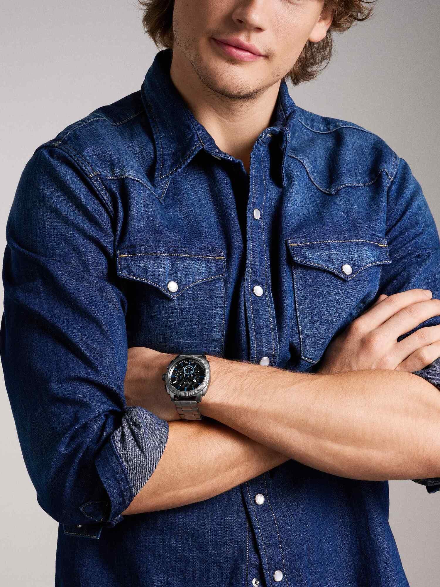 FOSSIL フォッシル 腕時計 メンズ アナログ ステンレス FS6098 フォッシル アクセサリー・腕時計 腕時計【送料無料】