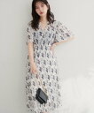 natural couture 総プリーツフレア袖ワンピース ナチュラルクチュール ワンピース・ドレス その他のワンピース・ドレス ブラウン ブルー ピンク ブ...