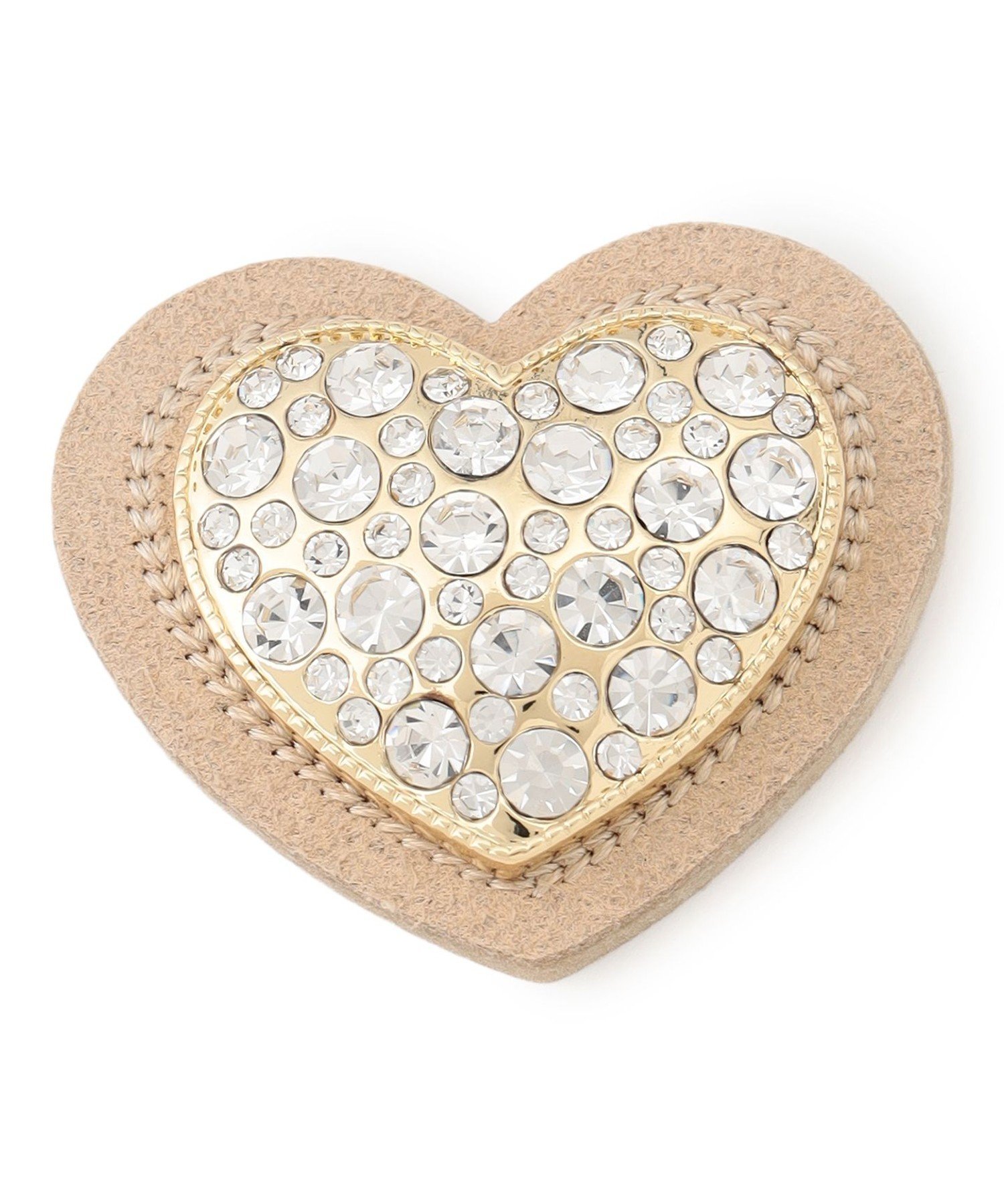 UNFILO 【マグネット】ハートブローチ アンフィーロ アクセサリー・腕時計 ブローチ・コサージュ・バッジ シルバー ゴールド【送料無料】