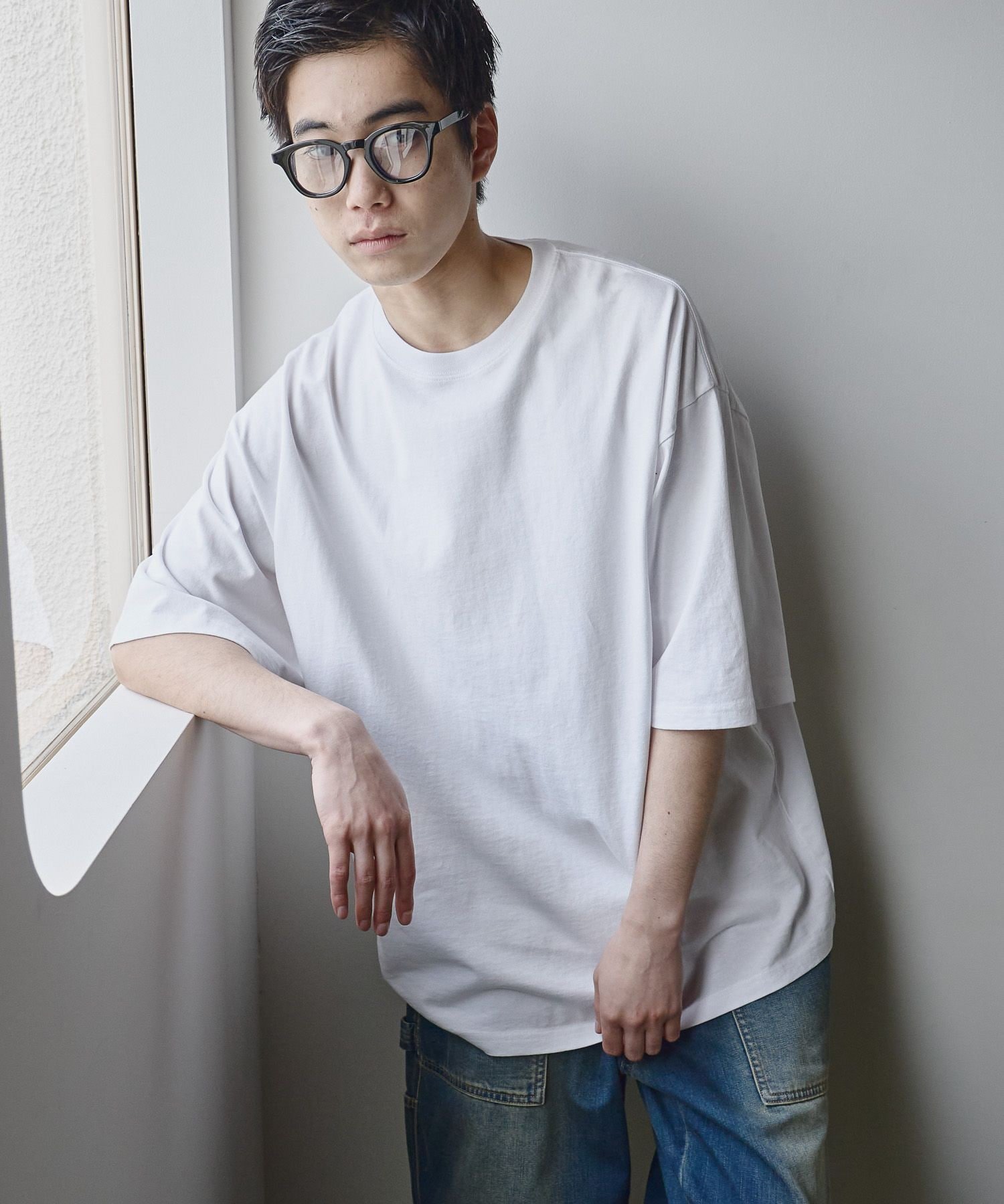 niko and ... USAコットンショートスリーブTEE ニコアンド トップス カットソー・Tシャツ ブラック グリーン ブラウン グレー ホワイト