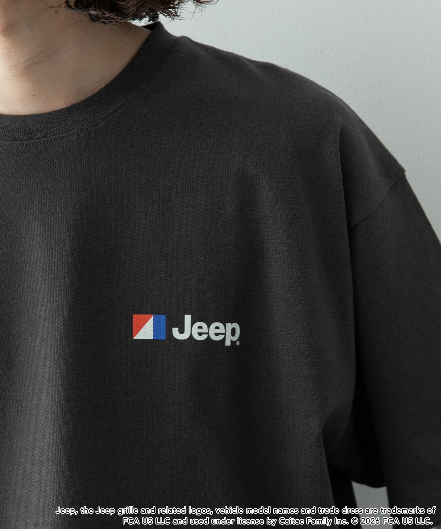 Sonny Label JEEP CHEROKEE T-SHIRTS サニーレーベル トップス カットソー・Tシャツ ホワイト グレー
