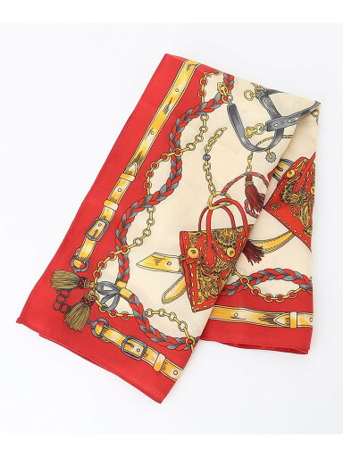 GRACE CONTINENTAL CT harness scarf グレースコンチネンタル ファッション雑貨 スカーフ・バンダナ レッド グリーン【送料無料】 GRACE CONTINENTAL CT harness scarf グレースコンチネンタル ファッション雑貨 スカーフ・バンダナ レッド グリーン【送料無料】