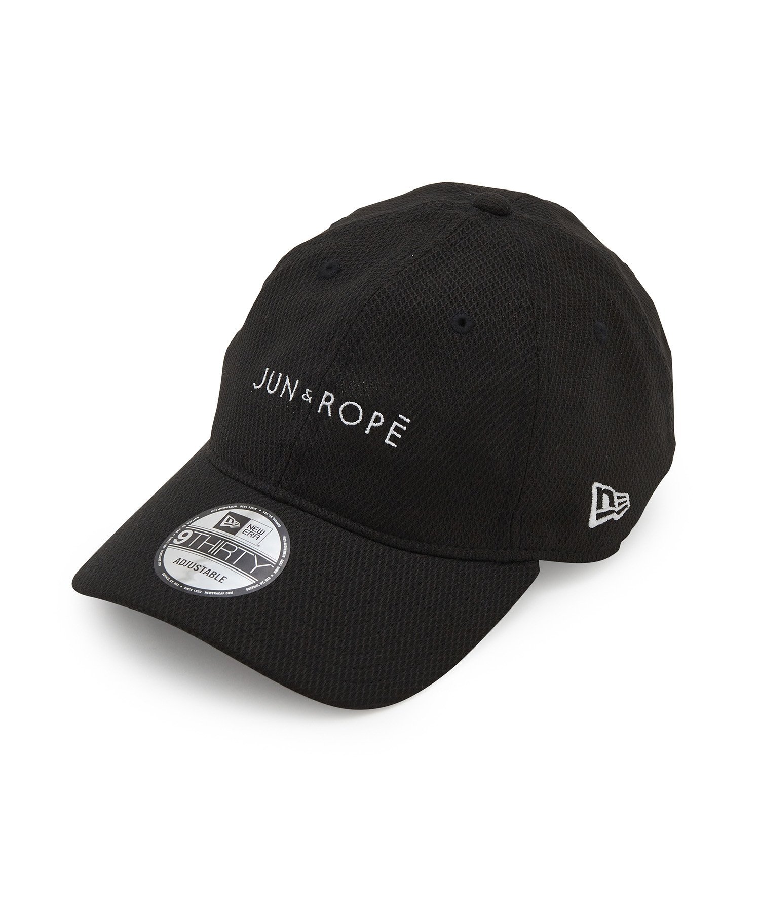JUN&ROPE' 【NEWERAコラボ】ロゴ入りキャップ ジュンアンドロペ 帽子 キャップ ブラック ホワイト【送料無料】