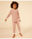 【SALE/10%OFF】PETIT BATEAU 長袖パジャマ プチバトー インナー・ルームウェア パジャマ ホワイト【送料無料】