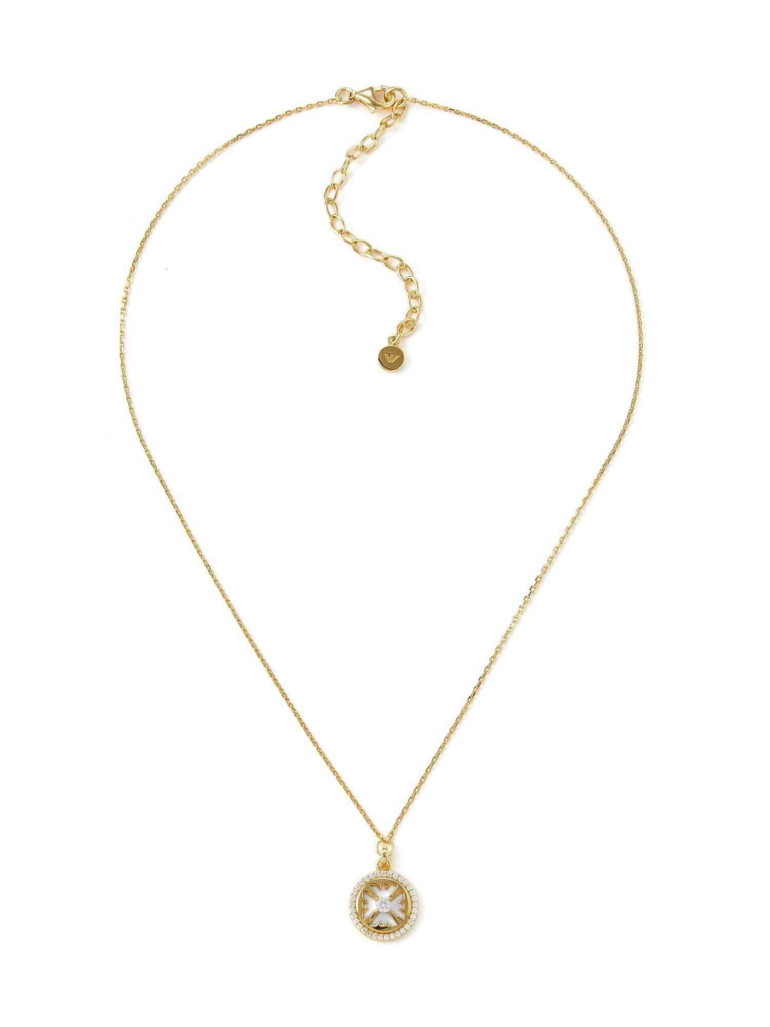 EMPORIO ARMANI Gold Tone Necklace EG3595710 EHb`Xe[VC^[iVi ANZT[Erv lbNX S[hyz