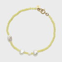 NOJESS ゴールドマルチストーンブレスレット ノジェス アクセサリー・腕時計 ブレスレット・バングル イエロー【送料無料】