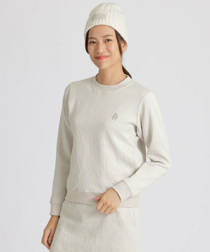 【SALE/70%OFF】Paul Stuart 【GOLF】ロゴエンボスデザインダンボールニットクルーネックスウェット ポール・スチュアート トップス カットソー・Tシャツ ブラック ベージュ【送料無料】 【SALE/70%OFF】Paul Stuart 【GOLF】ロゴエンボスデザインダンボールニットクルーネックスウェット ポール・スチュアート トップス カットソー・Tシャツ ブラック ベージュ【送料無料】