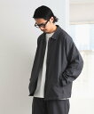 【SALE/50%OFF】B:MING by BEAMS Gramicci * CITY DWELLERS / 別注 ウールライク コーチジャケット 24SS (セットアップ対応) ビームス アウトレット ジャケット・アウター ブルゾン・ジャンパー ブラック グレー【送料無料】