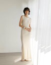 BIYOMA SILK RIB NO SLEEVE DRESS ビヨーマ ワンピース・ドレス ワンピース ブラック ホワイト【送料無料】