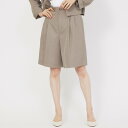 【SALE/36%OFF】Rouge vif la cle 【セットアップ対応】ショートパンツ ルージュ・ヴィフ ラクレ パンツ その他のパンツ ベージュ ブラ...