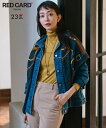 23区 S 【再入荷/RED CARD TOKYO×23区】オーバーサイズ デニム ジャケット ニジュウサンク ジャケット・アウター デニムジャケット ブルー【...