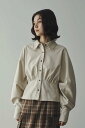 【SALE/20%OFF】Limue コルセットデザインシャツ リミュ トップス シャツ・ブラウス ホワイト ブラウン【送料無料】(4)