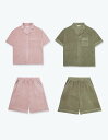 SLEEPY SLEEPY ルーズパイルパジャマ半袖ハーフパンツ【ペアパジャマ/限定BOX付】 スリーピー スリーピー インナー・ルームウェア パジャマ ホワイ...