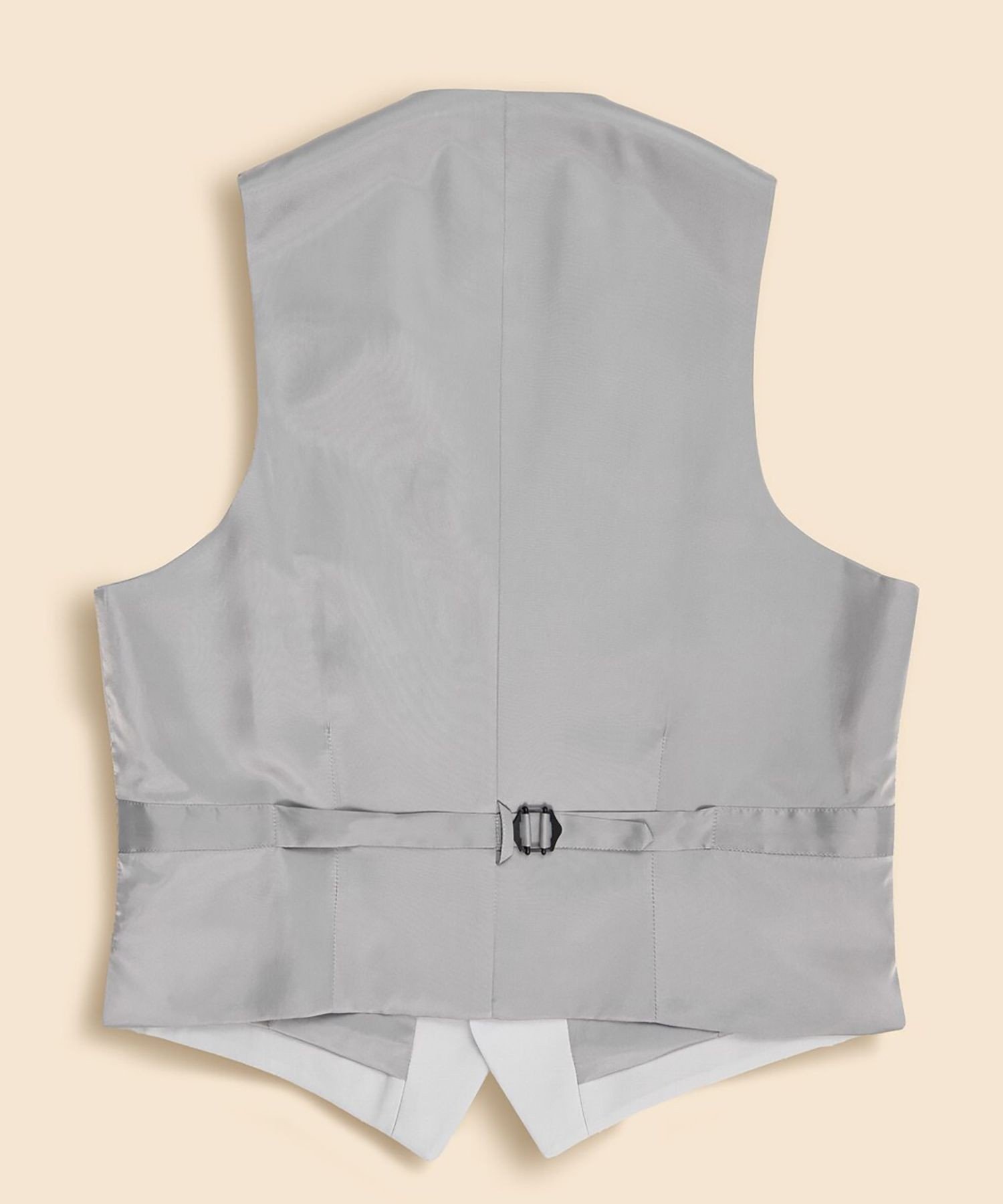 BROOKS BROTHERS ウール ミッドウェイト シングル フォーマルベスト ブルックス ブラザーズ スーツ・フォーマル スーツベスト シルバー【送料無料】