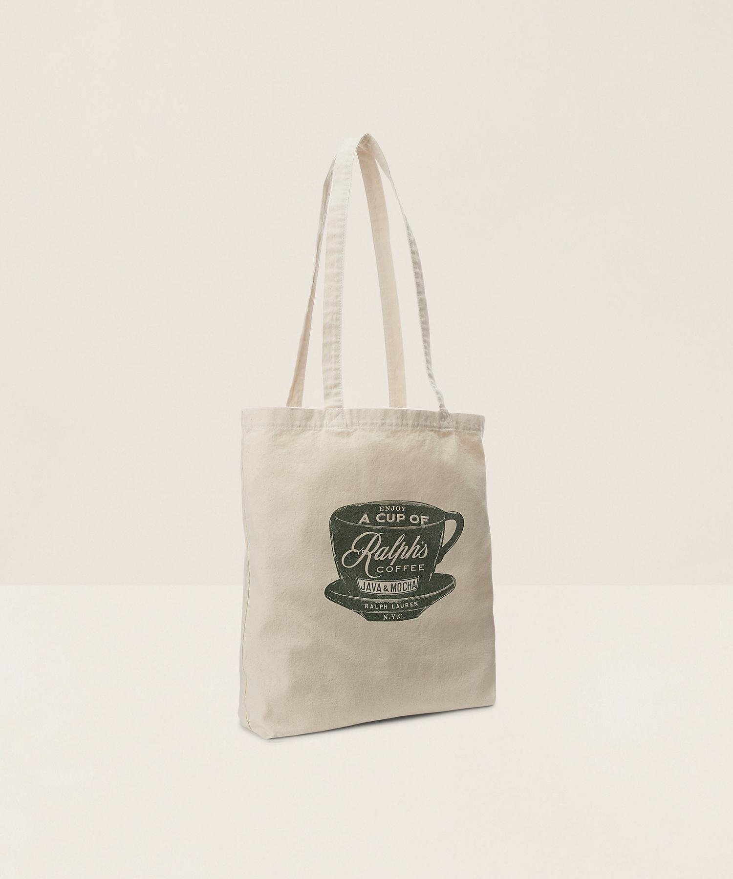 Ralph's Coffee トートバッグ ラルフローレン バッグ トートバッグ ホワイト