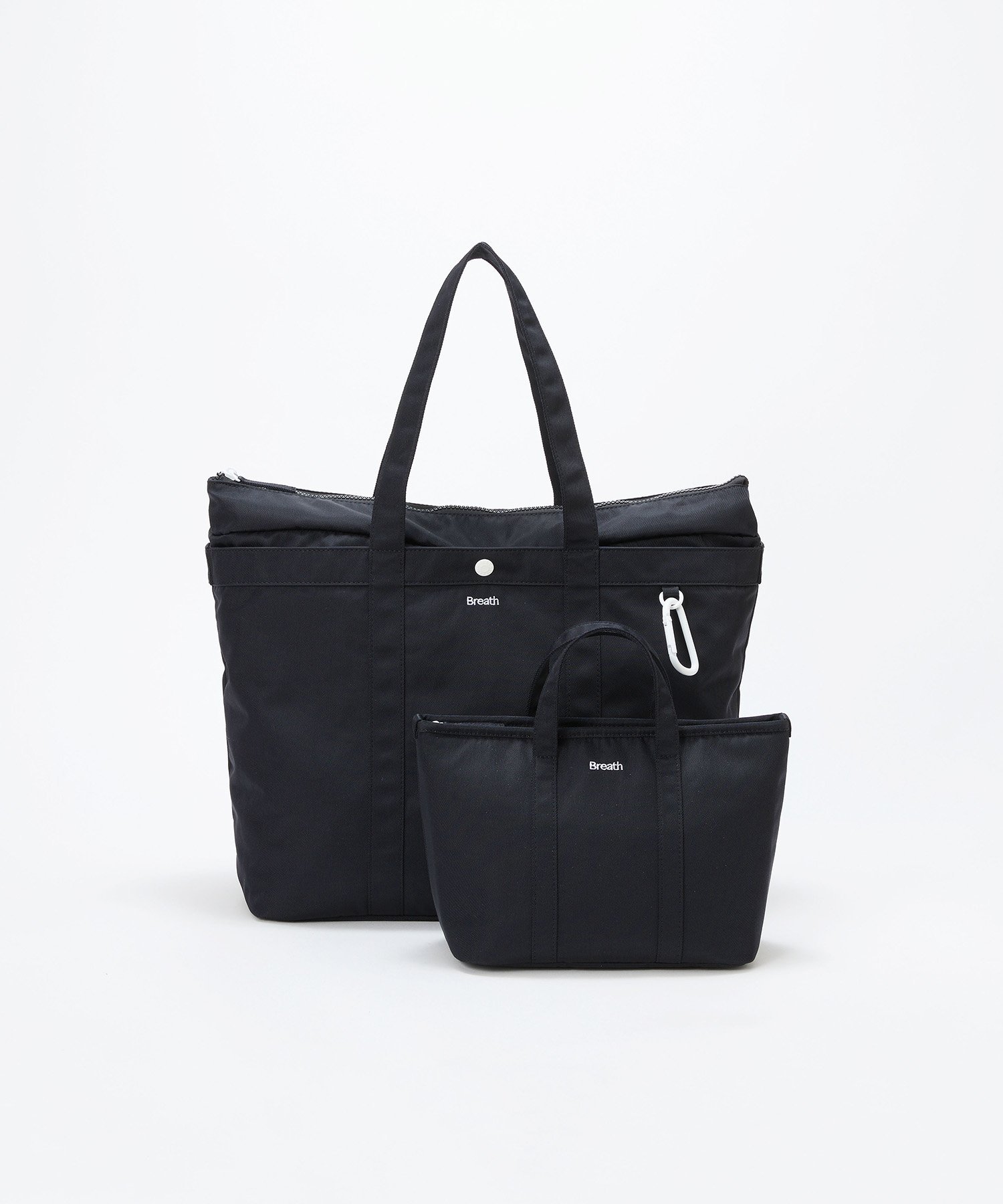 【SALE／50%OFF】Breath TOPKAPI CHILLGO 保冷バッグ付き ナイロン トートバッグ L トプカピ バッグ トートバッグ ブラック ベージュ ワインレッド ネイビー【送料無料】