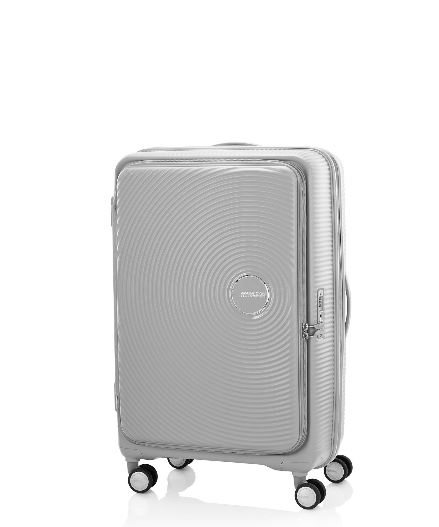 American Tourister 【公式】アメリカンツーリスター キュリオスピナー75 EXP ブックオープニング アメリカンツーリスター バッグ スーツケース・キャリーバッグ グレー【送料無料】