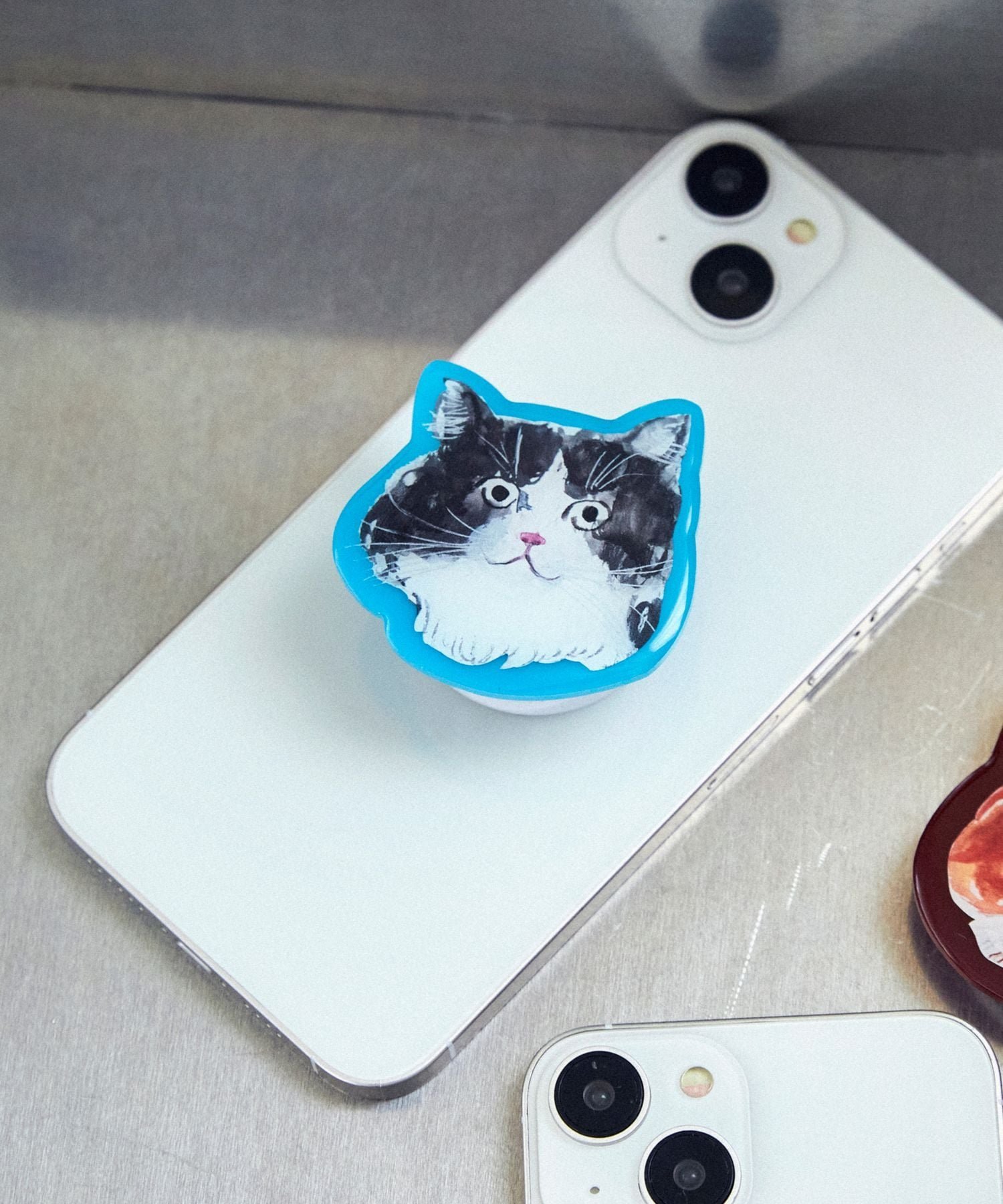 【SALE／50%OFF】studio CLIP スマホグリップ[うちの猫博] スタディオクリップ スマホグッズ・オーディ..